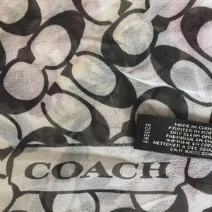 Coach Scarf